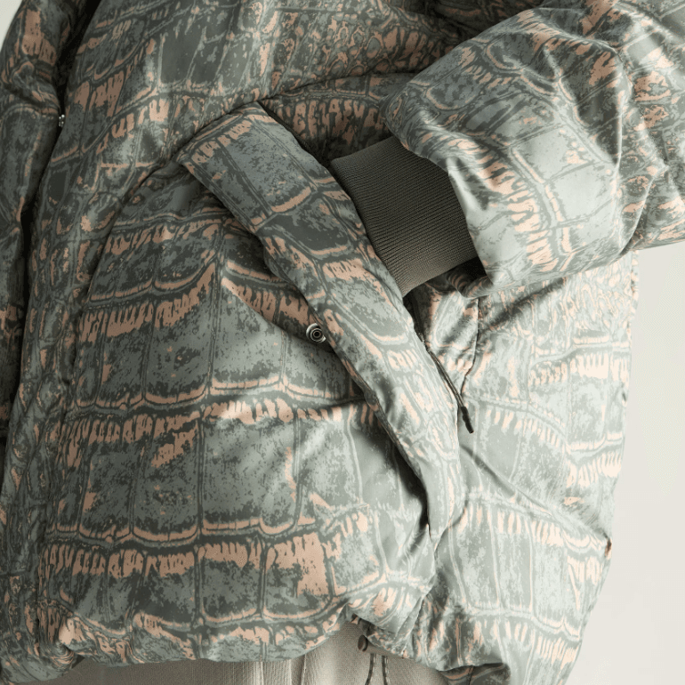 adidas x Stella McCartney FW25 Padded Winter Printed Jacket