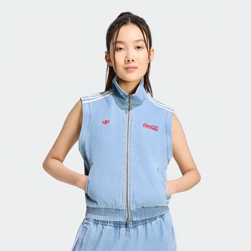 adidas originals Coca-Cola Firebird REG DENIM TRACK TOP