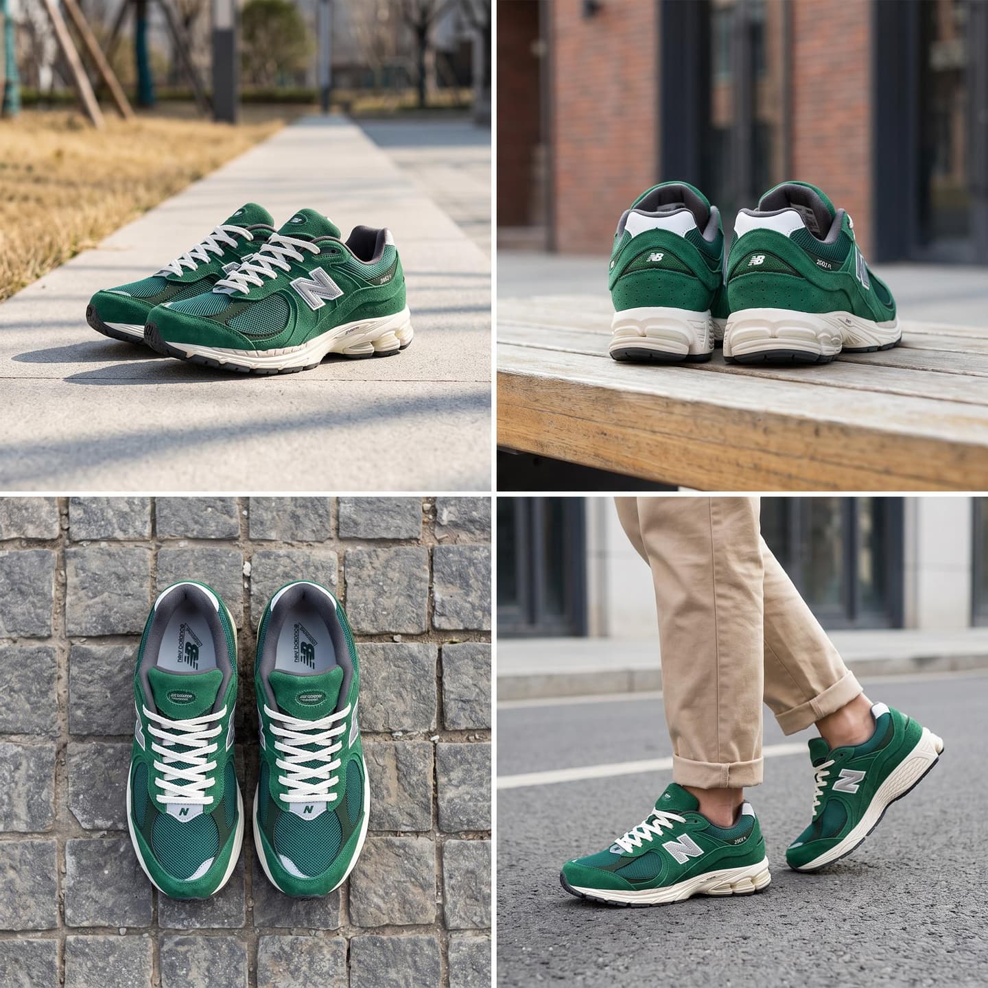 New Balance 2002R Green