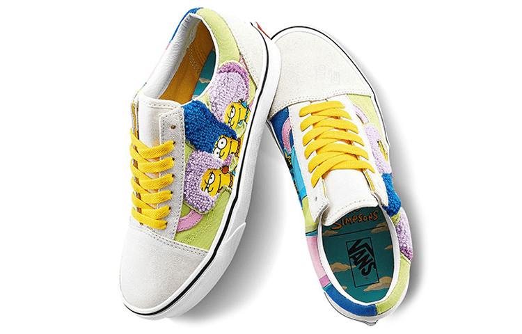 Vans Old Skool The Simpsons White