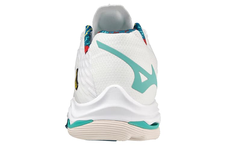 Mizuno Wave Lightning Z7 White Red Green