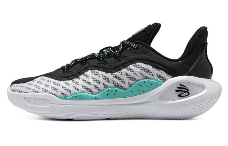 Under Armour Curry 11 White Black Blue