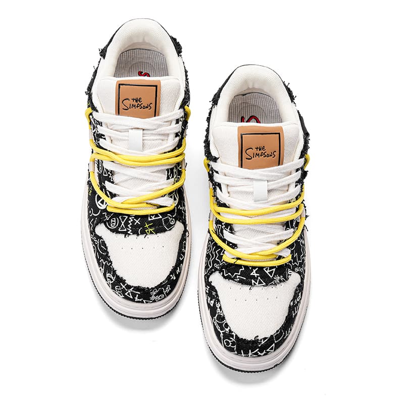 The Simpsons Canvas Sneakers